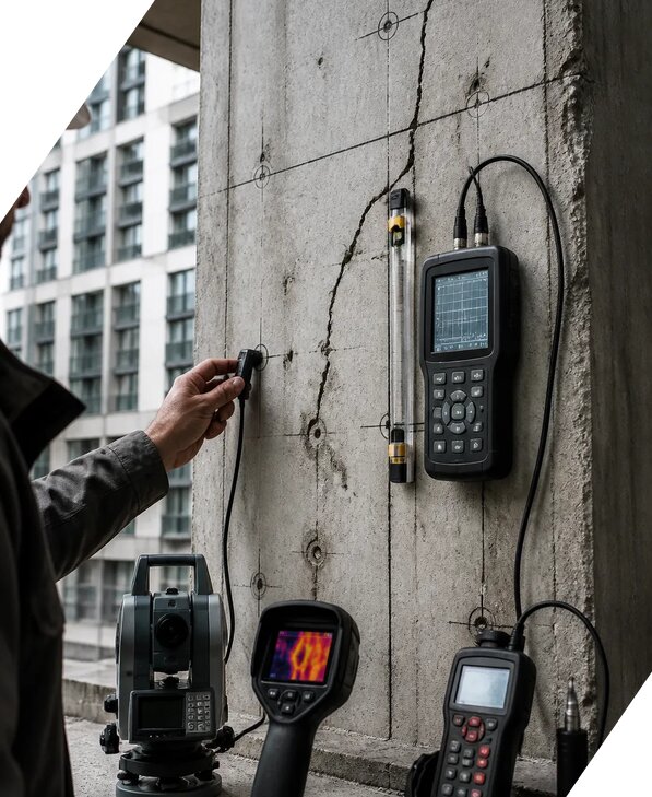 Инструментальное обследование зданий в Сосновом Боре от 15237 р. | ЭкспертизаРоссия