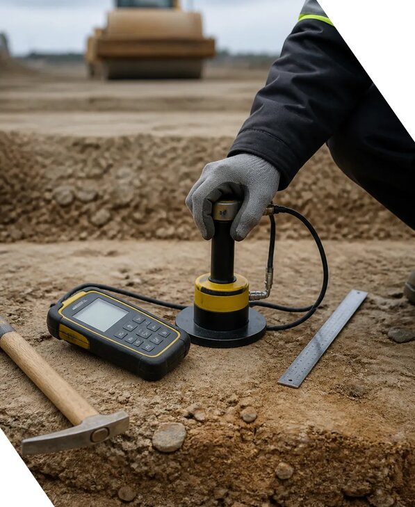 Контроль уплотнения грунта и лабораторные испытания в Сосновом Боре